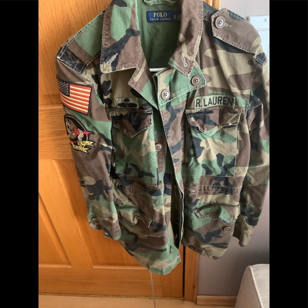 Ralph Lauren Women’s Camo Military jacket